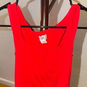 BDG Urban Outfitters Red Ribbed Tank – Size M - NEW WITH TAGS